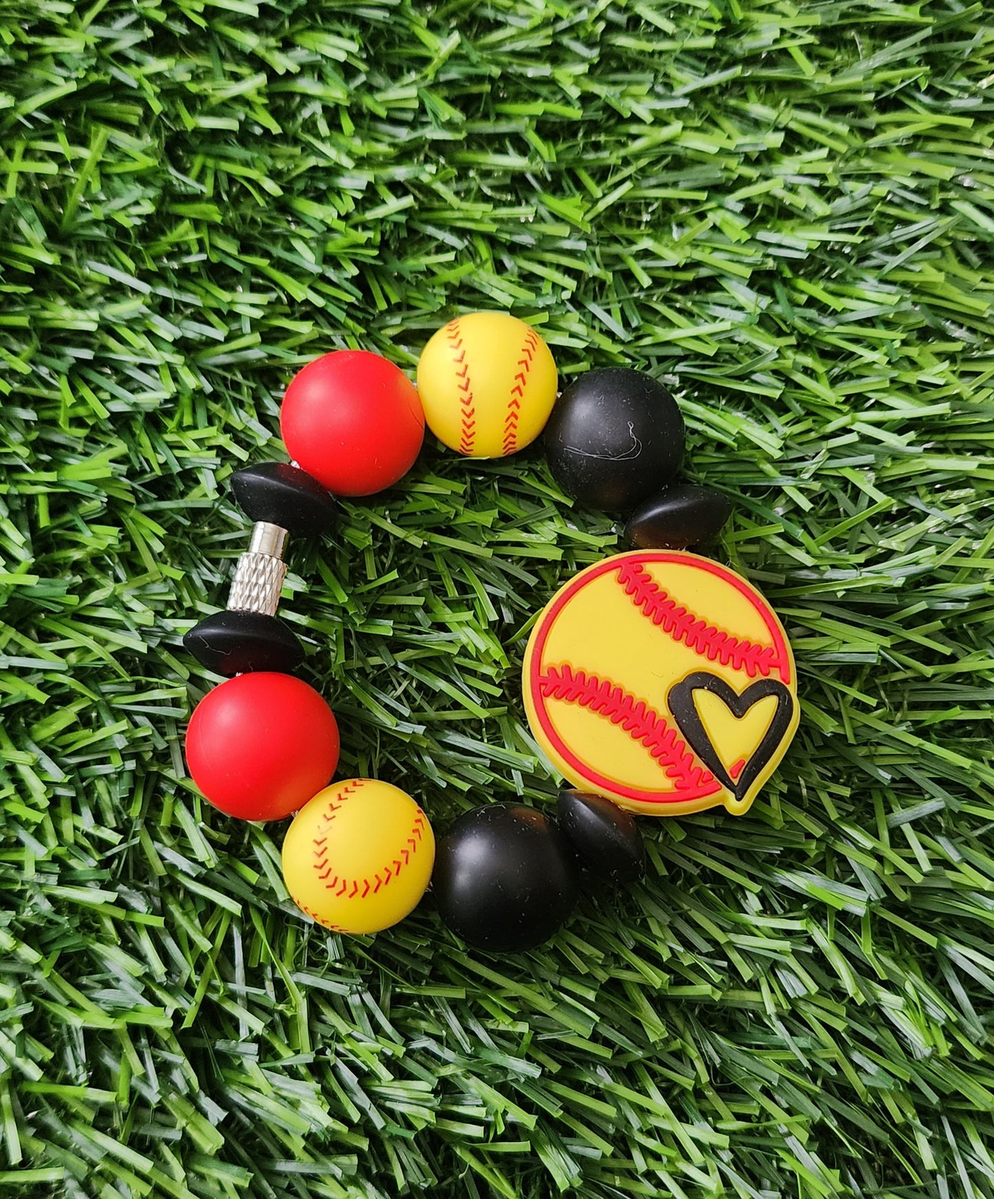 Softball Days Cup Charm