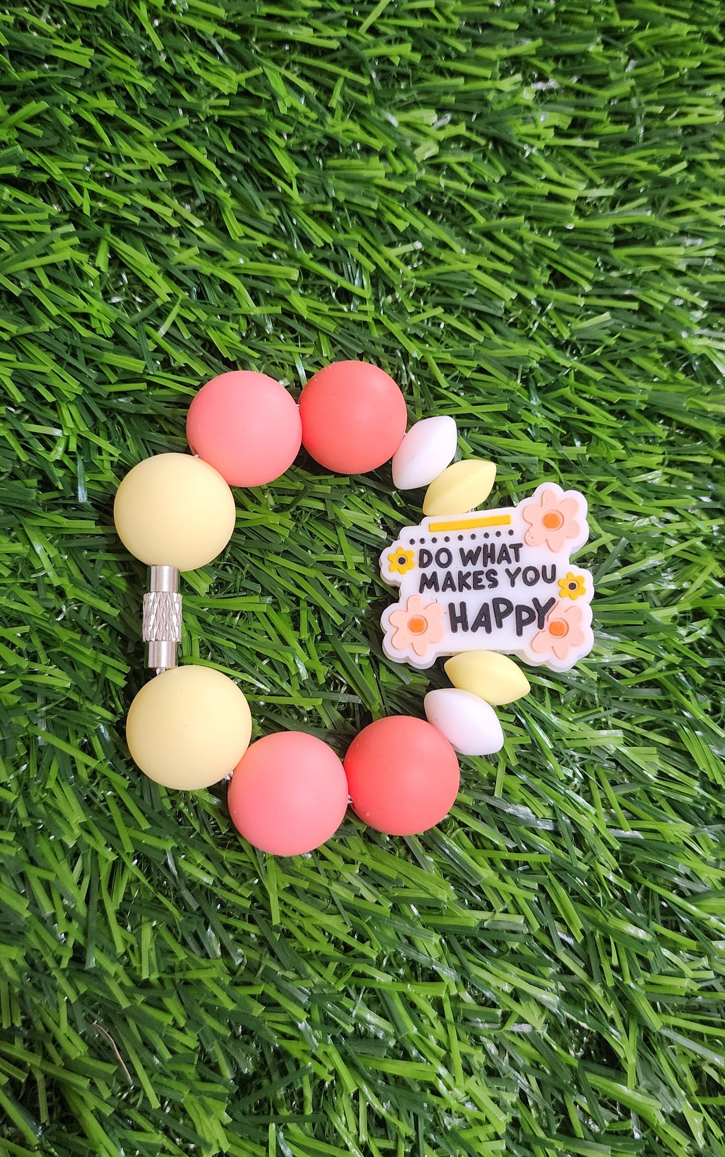 Do What Makes You Happy Cup Charm