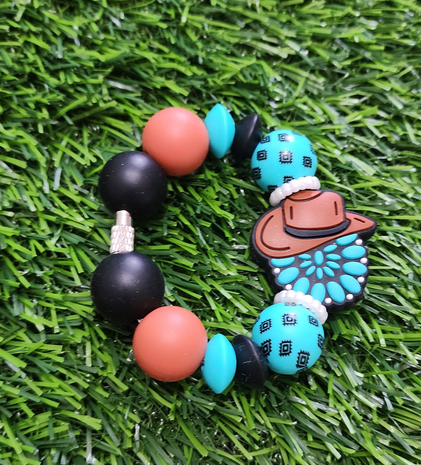Teal Aztec Cowboy
