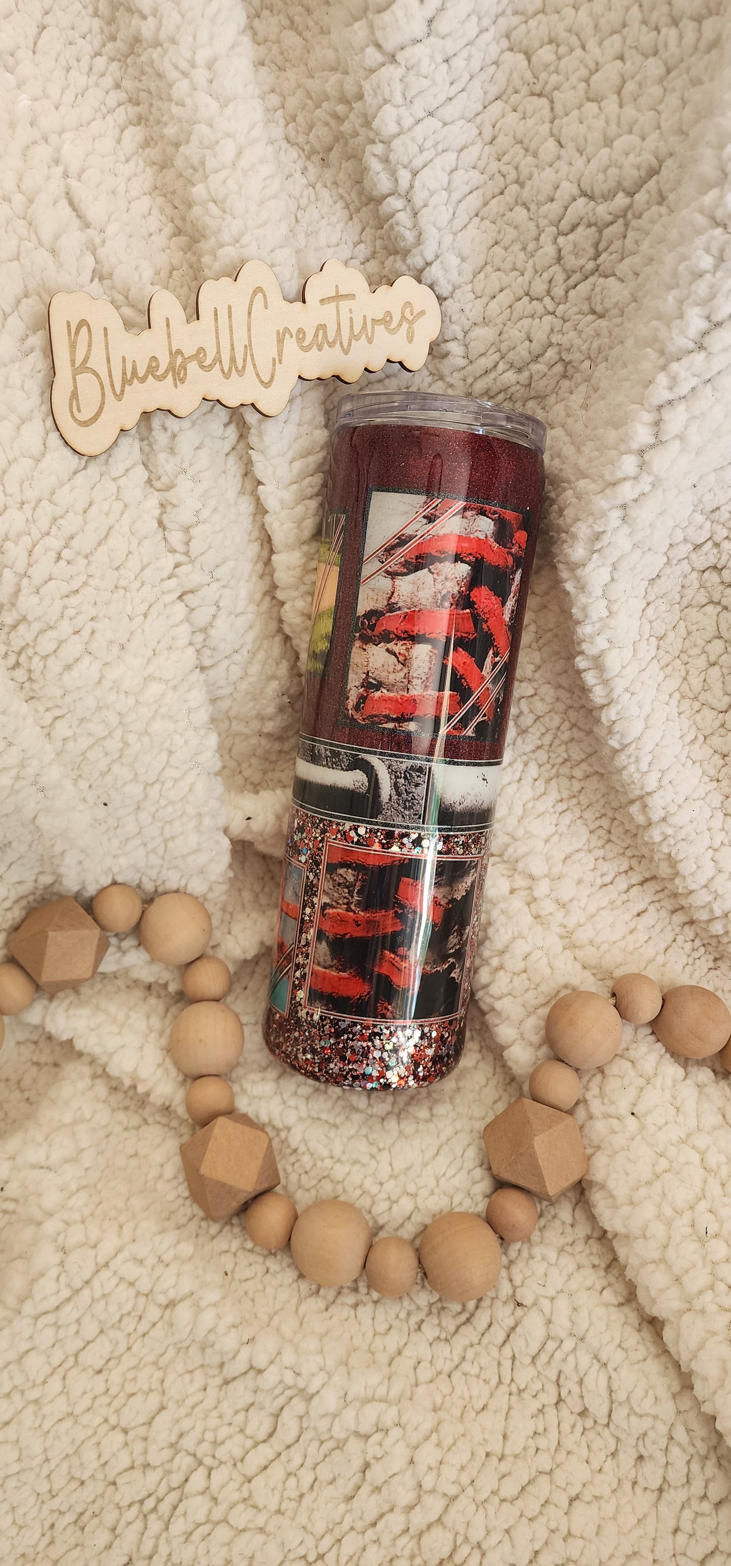 30 Oz Baseball tumbler