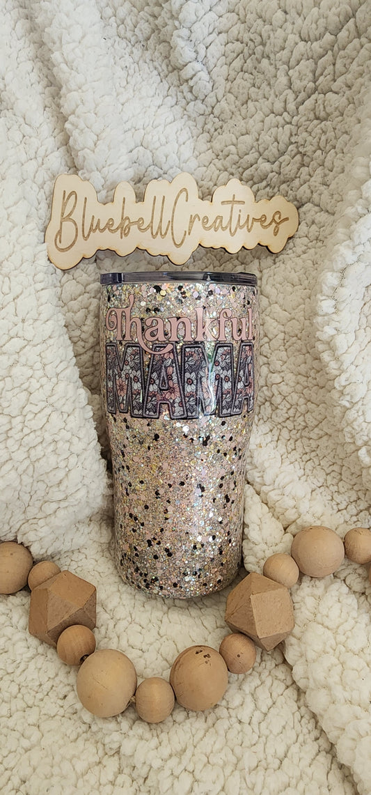 20 oz Curved Mama Tumbler