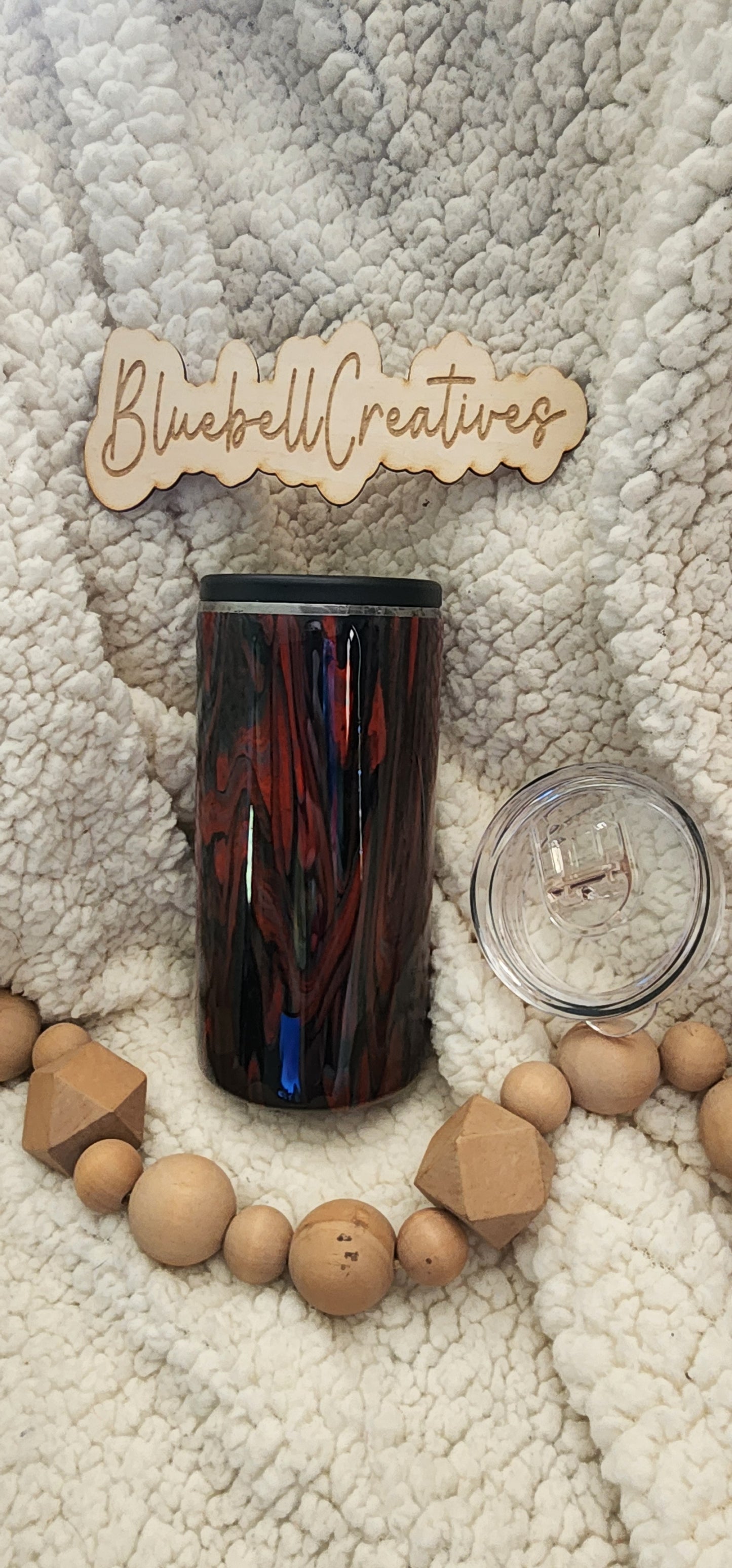 15 oz Red Duo Lid Dirty Pour