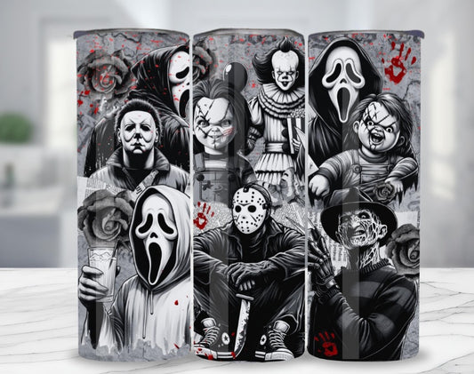 Scary Halloween 20 oz Tumbler