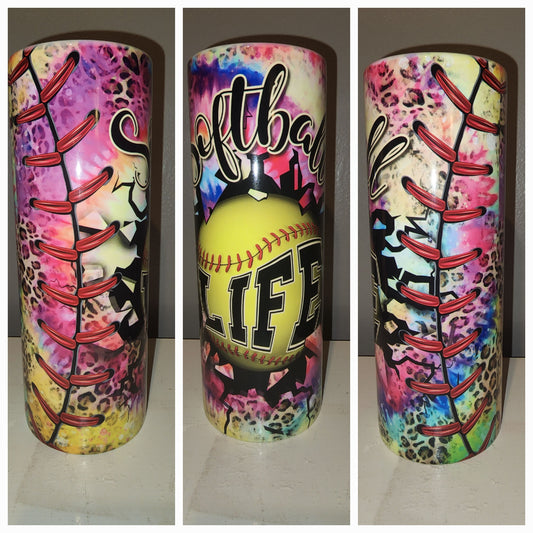 Softball Life 20 oz